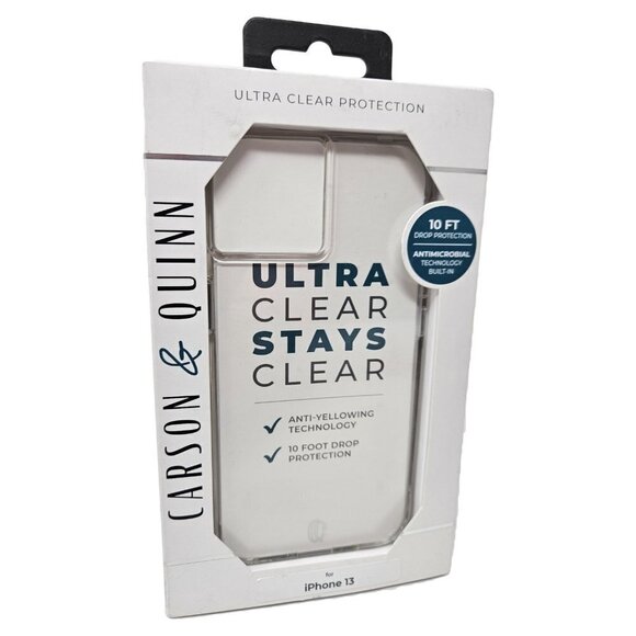 Carson & Quinn Ultra Clear Case for Apple iPhone 13 6.1" - Picture 1 of 4